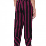 Trendy Striped Cotton Lounge Pants