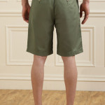 Men Green Casual Knee Length Shorts