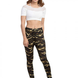 Women's Printed Stretchable Jeggings