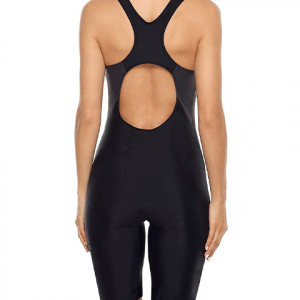 Women's Boyleg One Piece Swimsuit Racerback Athletic Bathing Suit