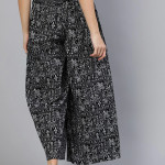 Printed Palazzos with Elasticated Waistband