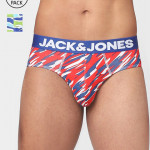 Men Pack Of 2 Printed Cotton Basic Briefs