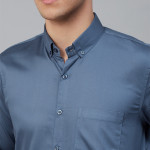 Men Blue Comfort Formal Shirt