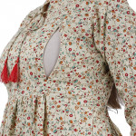 Women's Ball Gown Knee length Maternity dress with Zipper