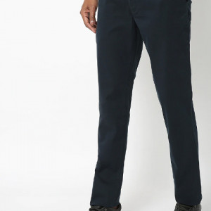 Flat-Front Slim Fit Chinos