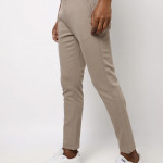 Slim Fit Trousers with Insert Pockets