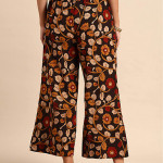 Women's Multicolored Pure Cotton Palazzo Pant