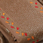 Women's Cotton Slub Khatli Work Unstitched Salwar Suit Dress Material